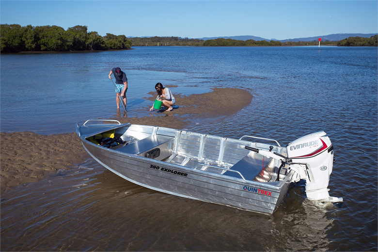 Quintrex E Explorer Aluminium Boat Range